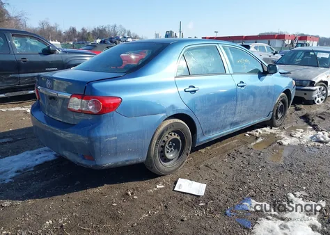 2013 Toyota Corolla L from USA, damaged, VIN 5YFBU4EE0DP099696
